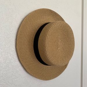Straw fedora from Target